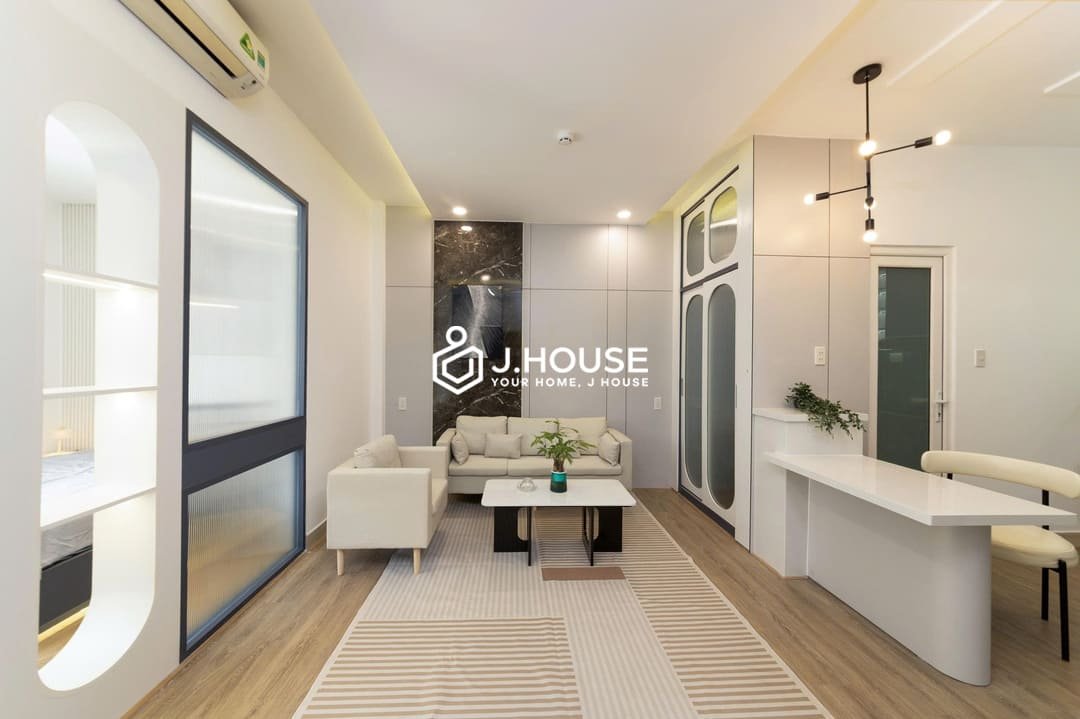 Cho thuê Studio 50m² ban công riêng, máy giặt - Đường Huỳnh Mẫn Đạt, Bình Thạnh - 16.5 Triệu