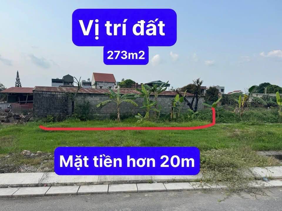 Đất Vàng Duy Tiên 273m² - Mặt Tiền 21m - Gần BV Việt Đức, Bạch Mai