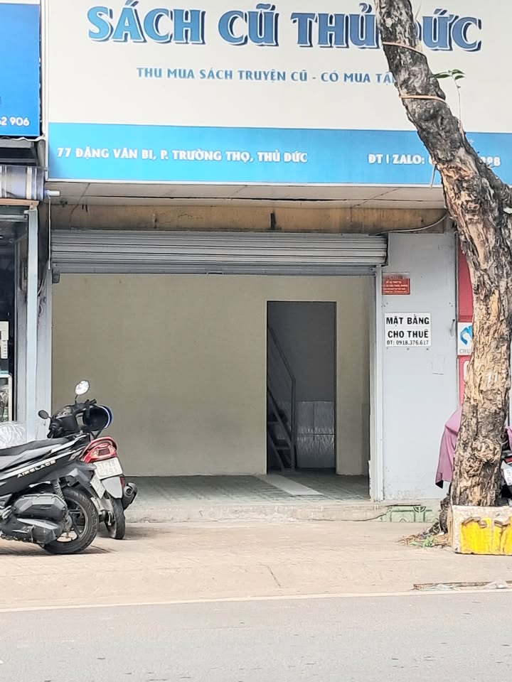 Cho thuê Kios Mặt tiền Đặng Văn Bi, Thủ Đức - 20m², Gác ở được, 13 Triệu/tháng