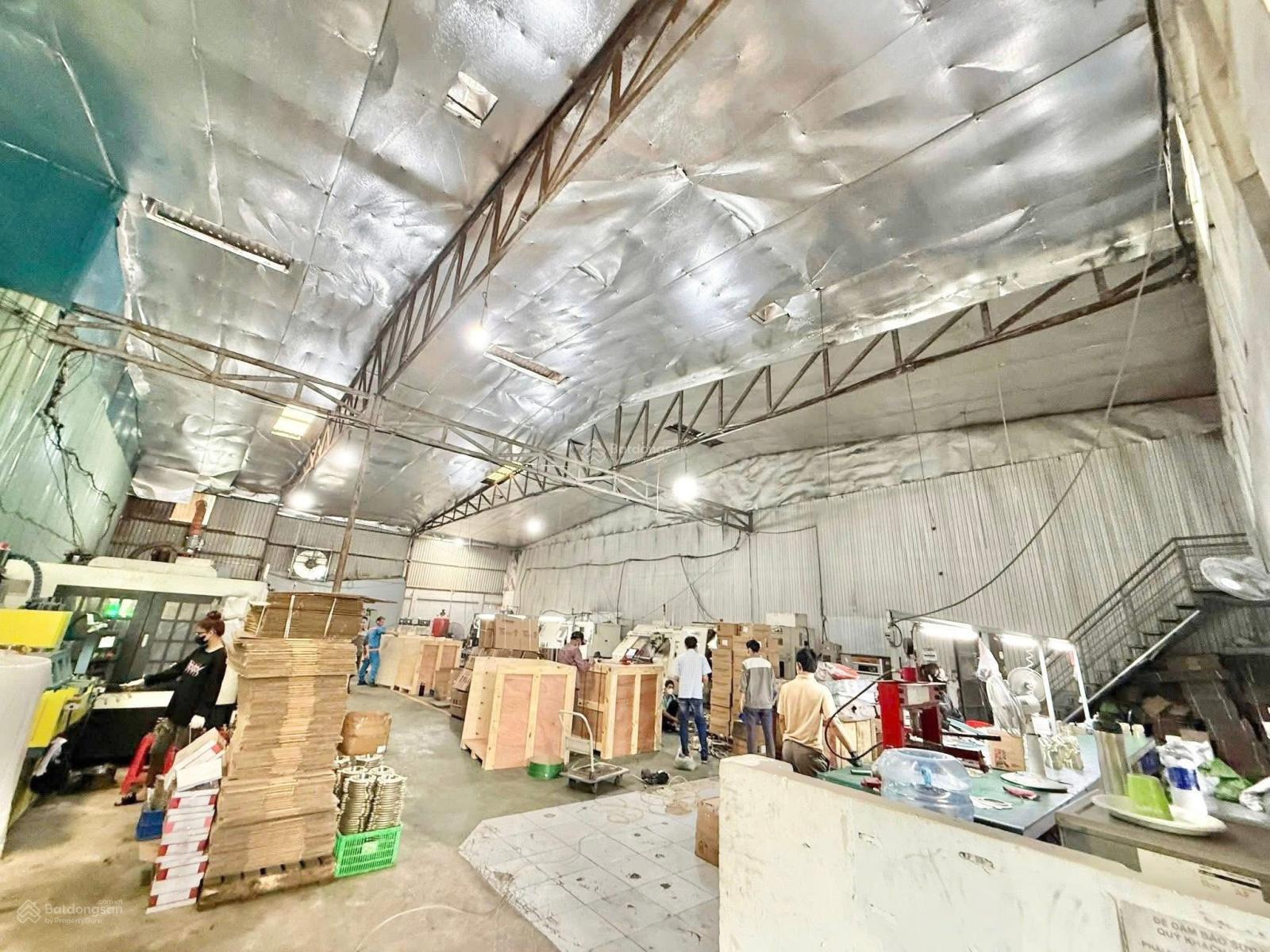 Cho thuê kho xưởng đường Tô Ngọc Vân, Thủ Đức 1100m² chỉ 77 triệu - Đường xe tải lớn, pccc đầy đủ!