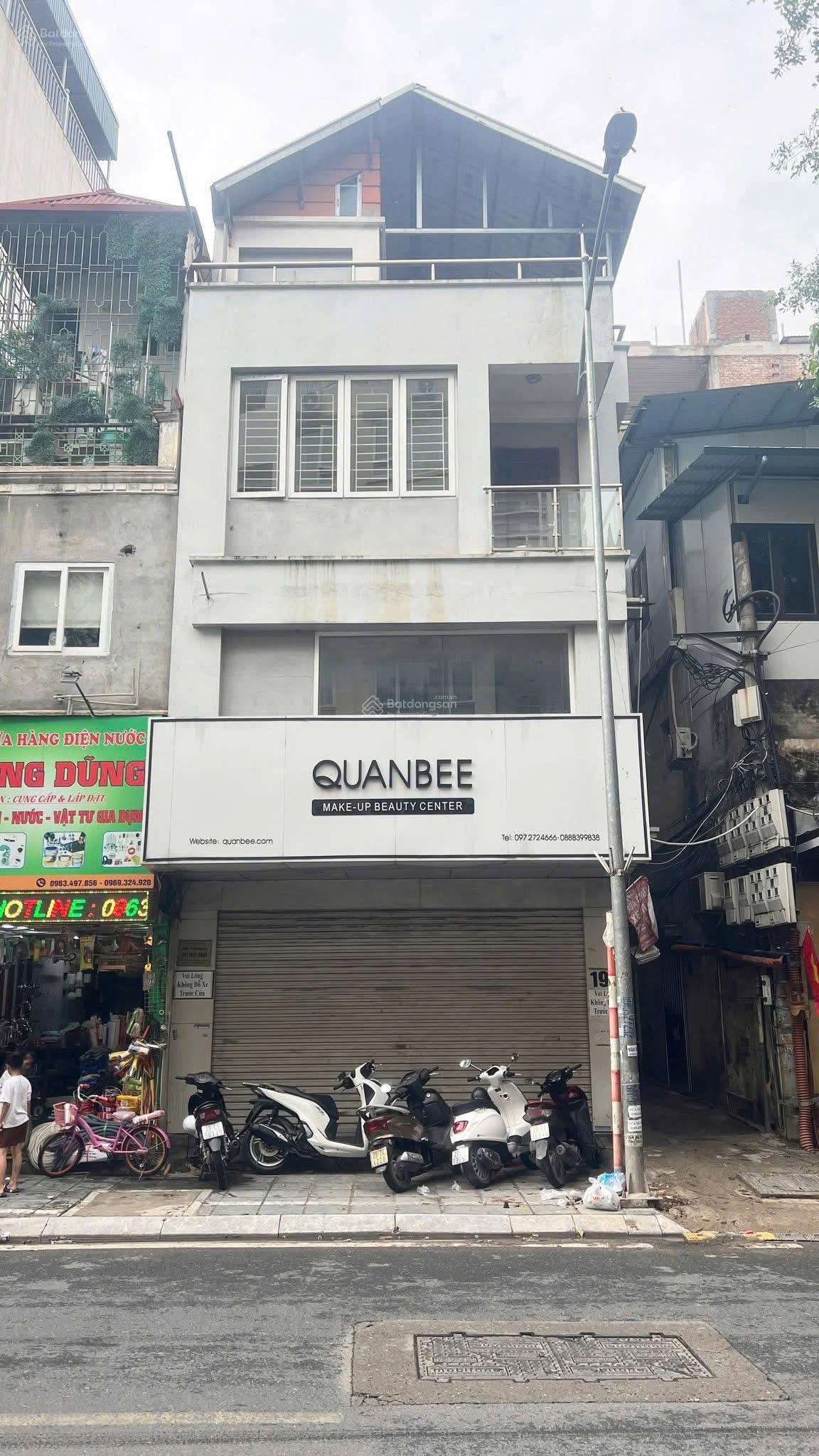 Nhà cho thuê 190 Thụy Khuê, 60m² x 4 tầng, mặt tiền 5.5m - Vị trí lô góc đẹp!