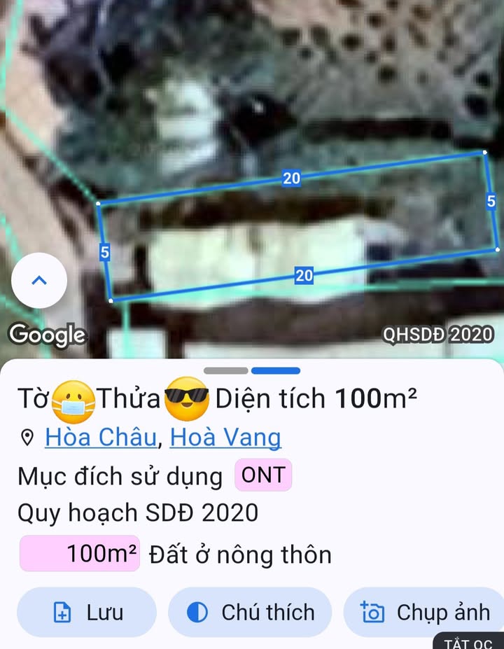Bán Đất ODT Hòa Xuân Đà Nẵng 100m² - Đường Ô Tô 5m, Giá 1 Tỷ