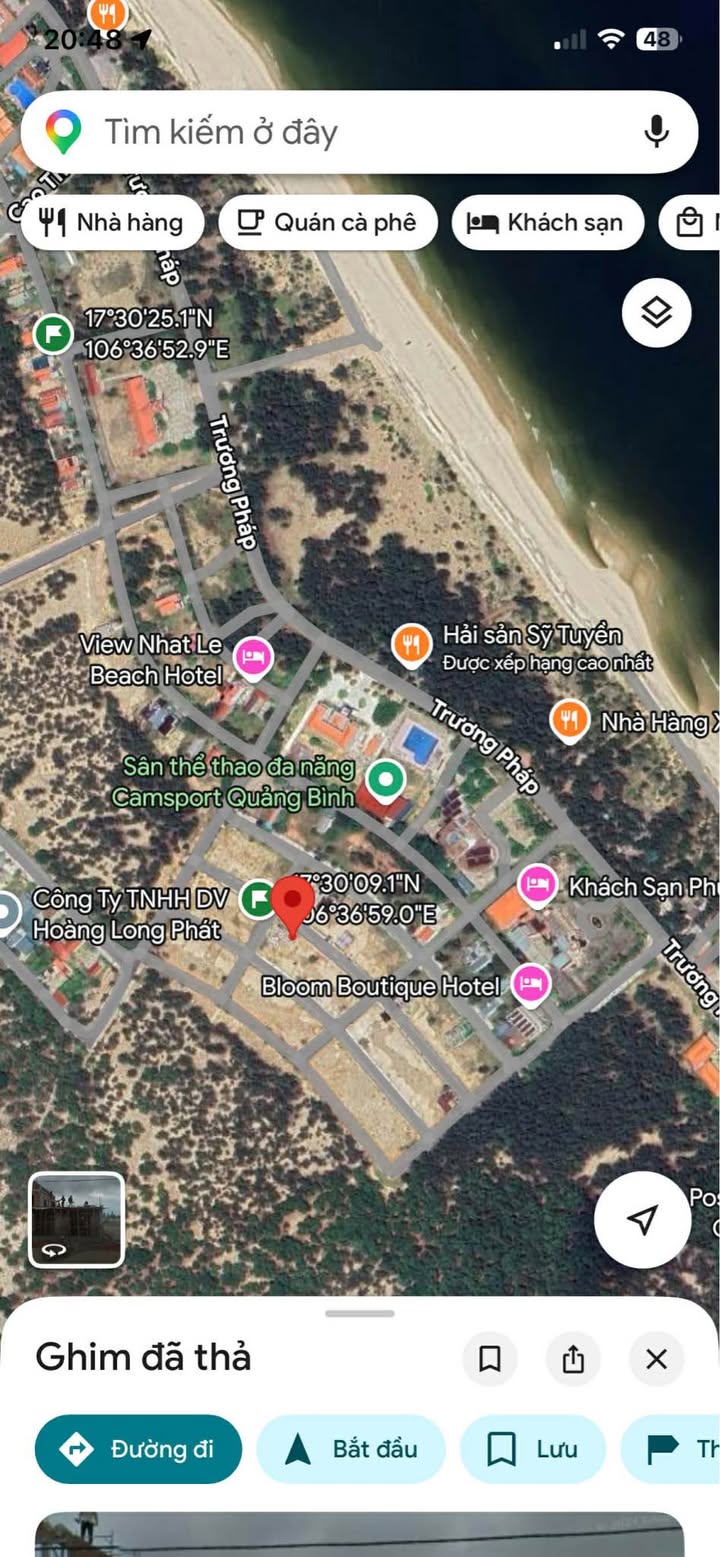 Đất Biển Quang Phú 169.9m² - Sổ Đỏ Thổ Cư 100% - Giá Đầu Tư