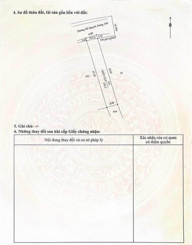 Đất nền mặt tiền Trần Nguyên Trừng, Lộc Ninh - 232m² giá chỉ 1.35 tỷ