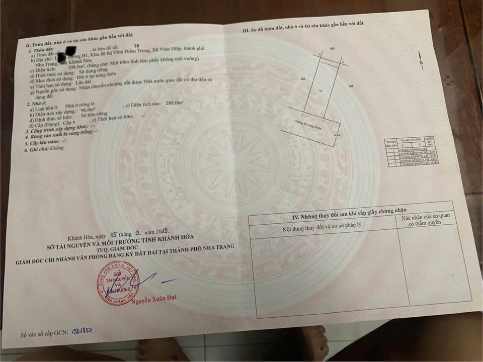 Nhà Mặt Tiền Vĩnh Điềm Trung 108m² - Hoàn Công, Giá 9.9 Tỷ