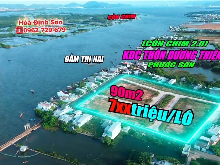 Đất Nền Mặt Tiền Bến Đò Dương Thiện, Quy Nhơn - 91m² Chỉ 809 Triệu