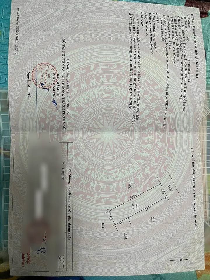 Đất Nền Phúc Thọ, Hà Nội 64m² - Sổ Đỏ Sẵn Sàng, Giá Đầu Tư Chỉ 3.4 Tỷ