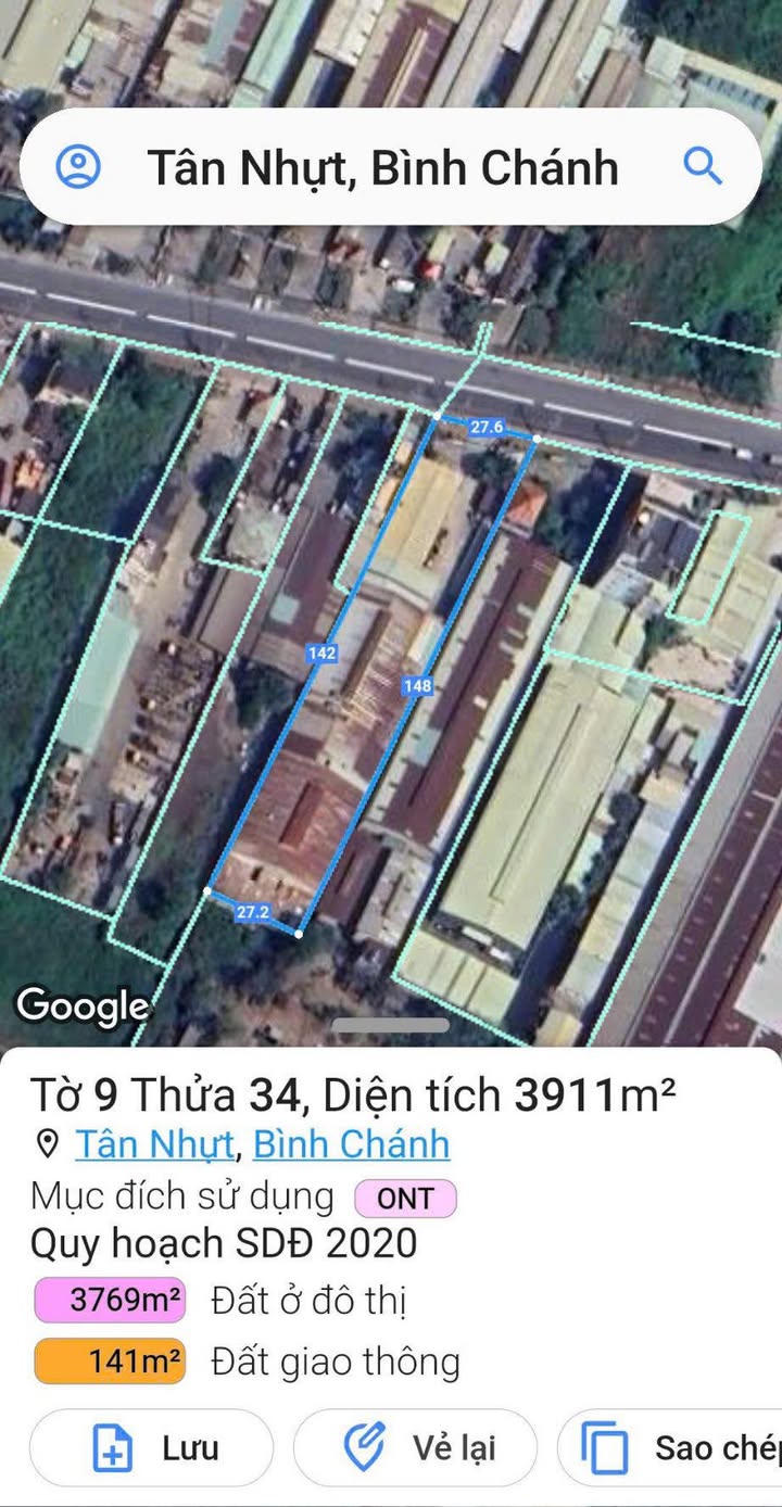 Bán Xưởng 4116m² Mặt Tiền Trần Đại Nghĩa, Bình Chánh - Giá 150 Tỷ