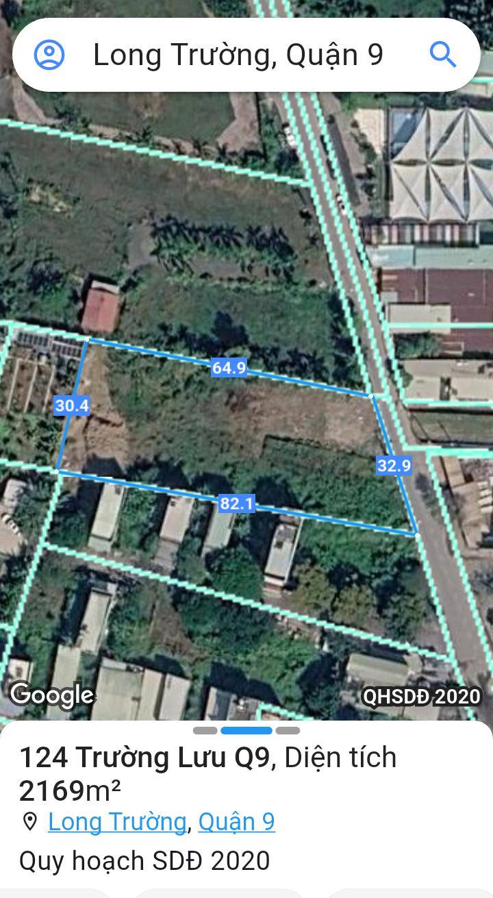 Bán Đất Mặt Tiền Trường Lưu, Thủ Đức - 2200m² Full Thổ, Giá 120 Tỷ