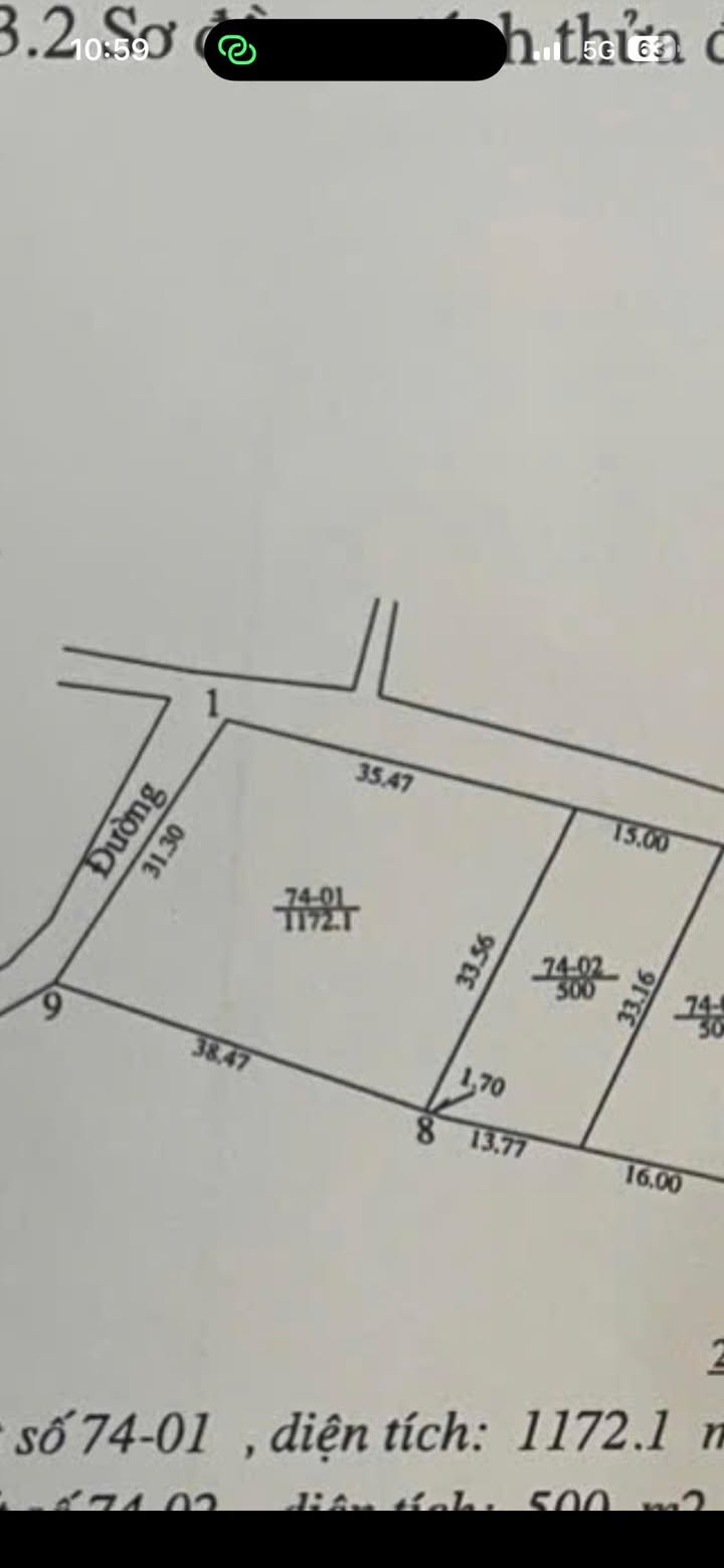 Đất nền 1172m² góc 2 mặt tiền Lý Chính Thắng, Pleiku - Giá 3.5 tỷ