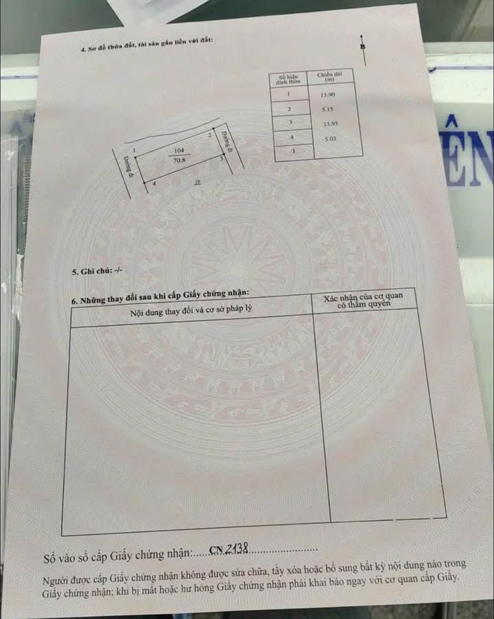 Bán Gấp Nhà Hẻm 180 Hoàng Hoa Thám, Tư Nghĩa - 70.8m² Giá Tốt