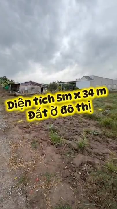 Đất thổ cư Vĩnh Long 5x34m, Lộ Nhựa Đông Thuận - Giá đầu tư tốt