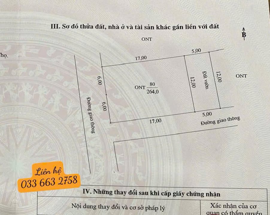 Bán Nhà Mặt Tiền Đẹp 264m² Gần Công Viên Văn Lang, Việt Trì - Sẵn Sàng Đón Đại Gia Đình