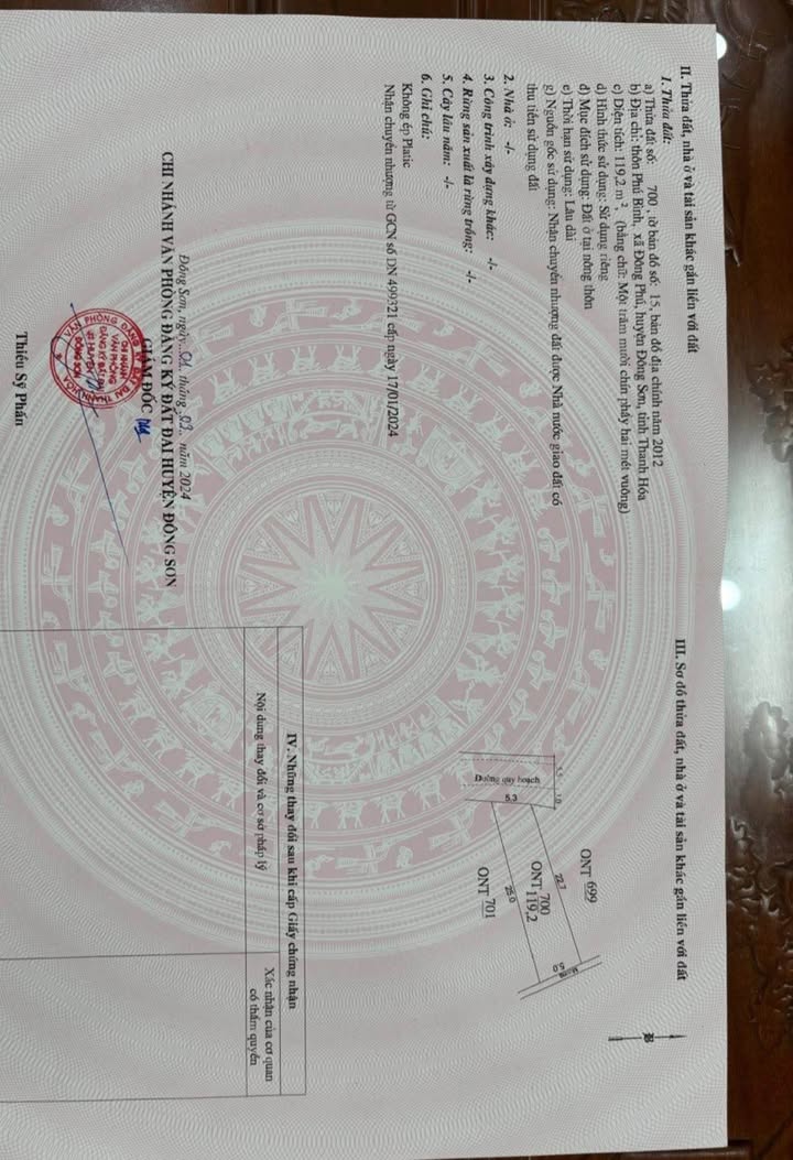 Bán Gấp Đất Nền 120m² Mặt Tiền 5m Tại Hộ Phòng, Giá Rai - Sổ Đỏ Sẵn Sàng