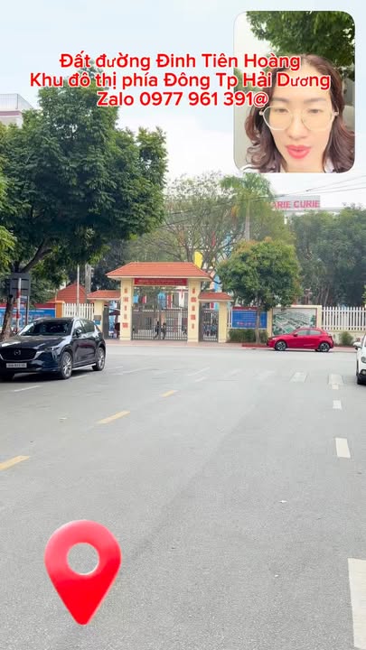 Đất nền Đinh Tiên Hoàng, Hải Dương - 68m², Sẵn Sổ Hồng, Giá Tốt