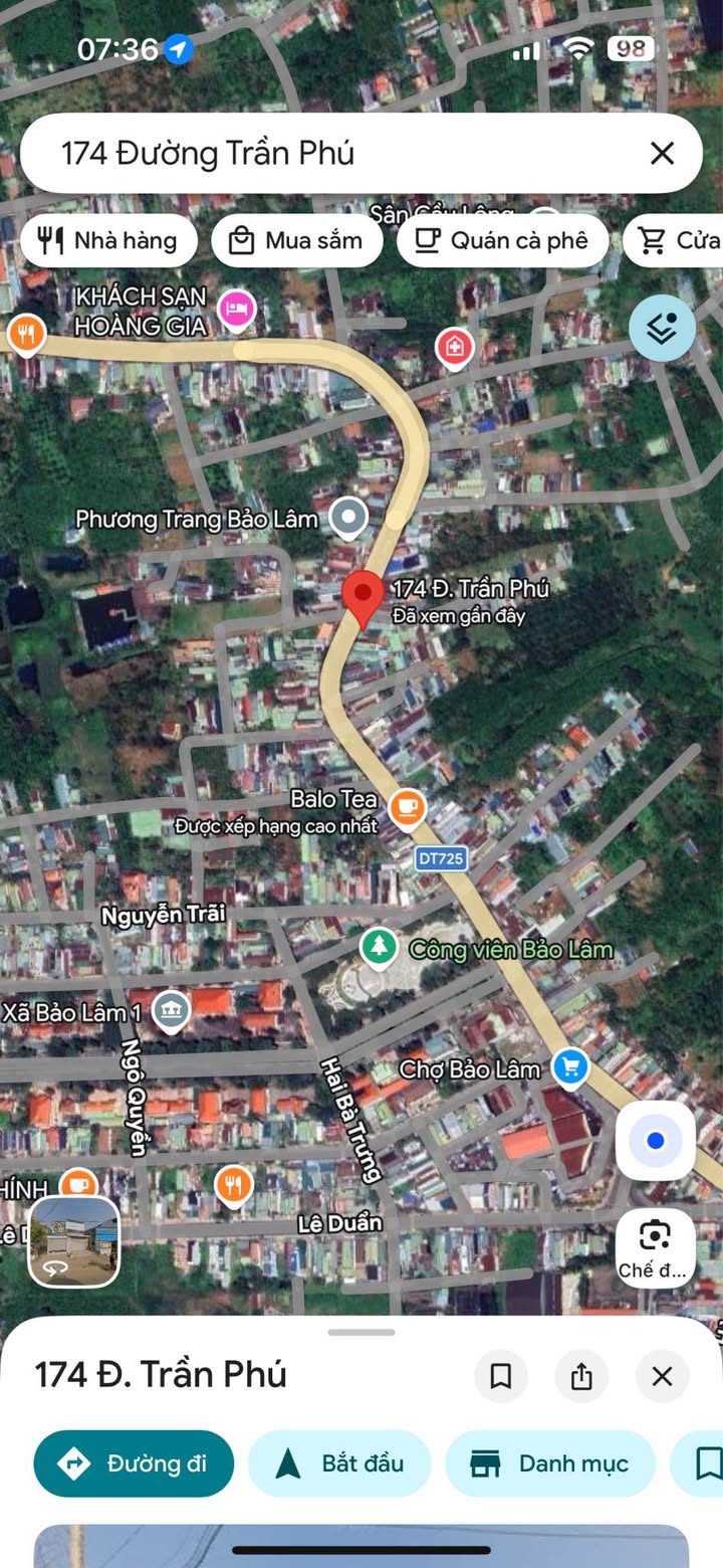 Cho thuê nhà 2 phòng 1-2 triệu/tháng tại Trần Phú, Bảo Lâm - Sẵn Sàng Ở Ngay!