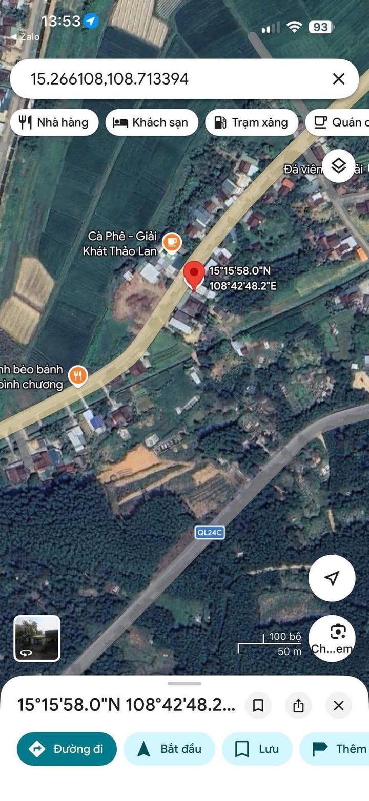 Đất nền mặt tiền An Điềm 2, Bình Sơn 438m² - Sổ đỏ sẵn sàng giao dịch