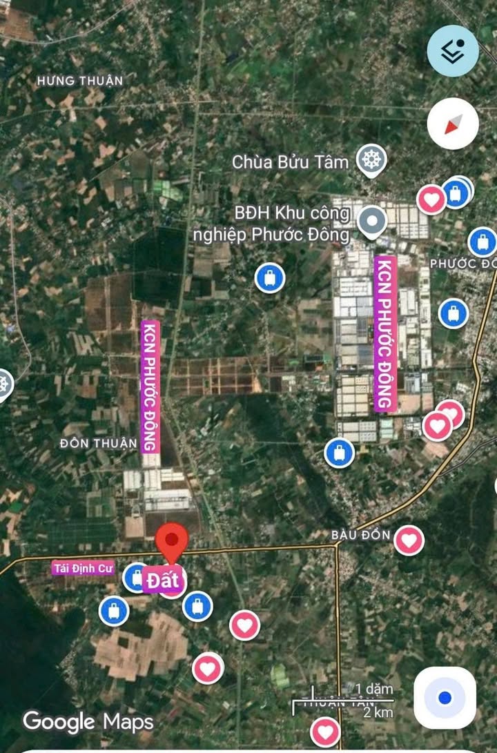 Đất Vườn 800m² Gò Dầu, Tây Ninh - Sẵn Sàng Xây Trọ Khu Phước Đông