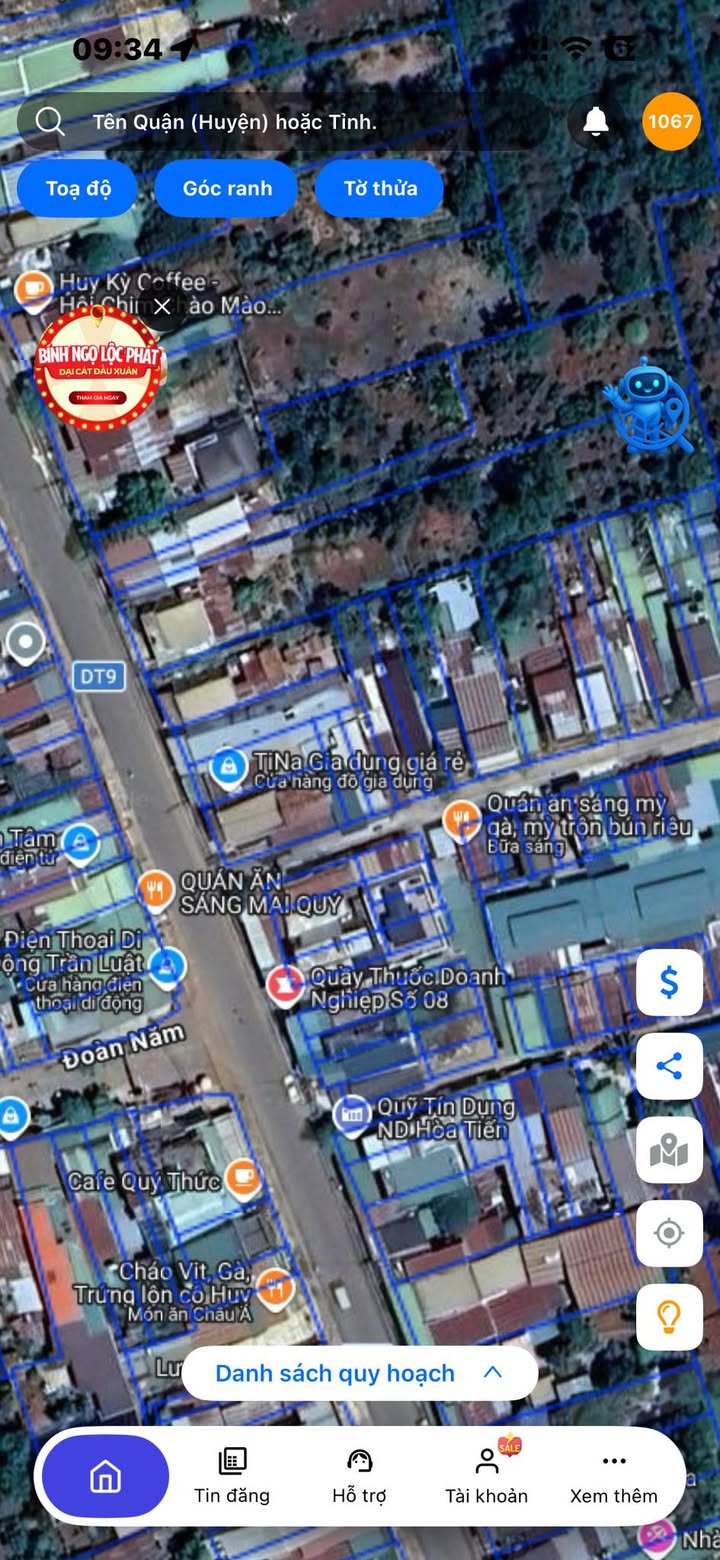 Bán Đất Nền 270m² Trung Tâm Hòa Tiến, Đắk Lắk - Giá Đầu Tư F0