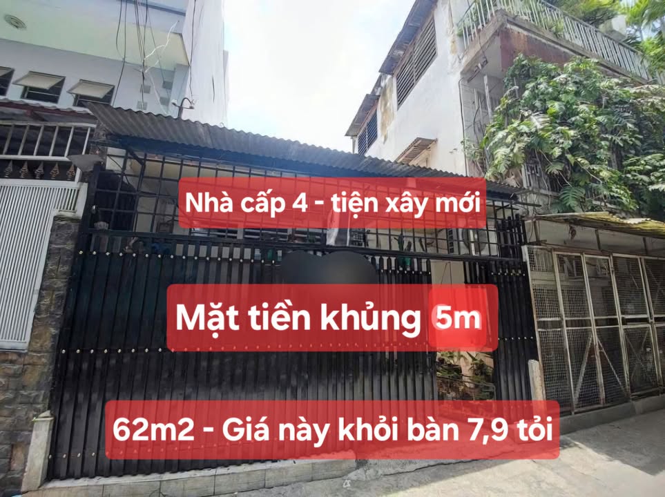 Nhà Trệt Lửng Tô Hiến Thành Q10 - Xe Hơi Vào Nhà, 68m², 3PN, 7.9 Tỷ