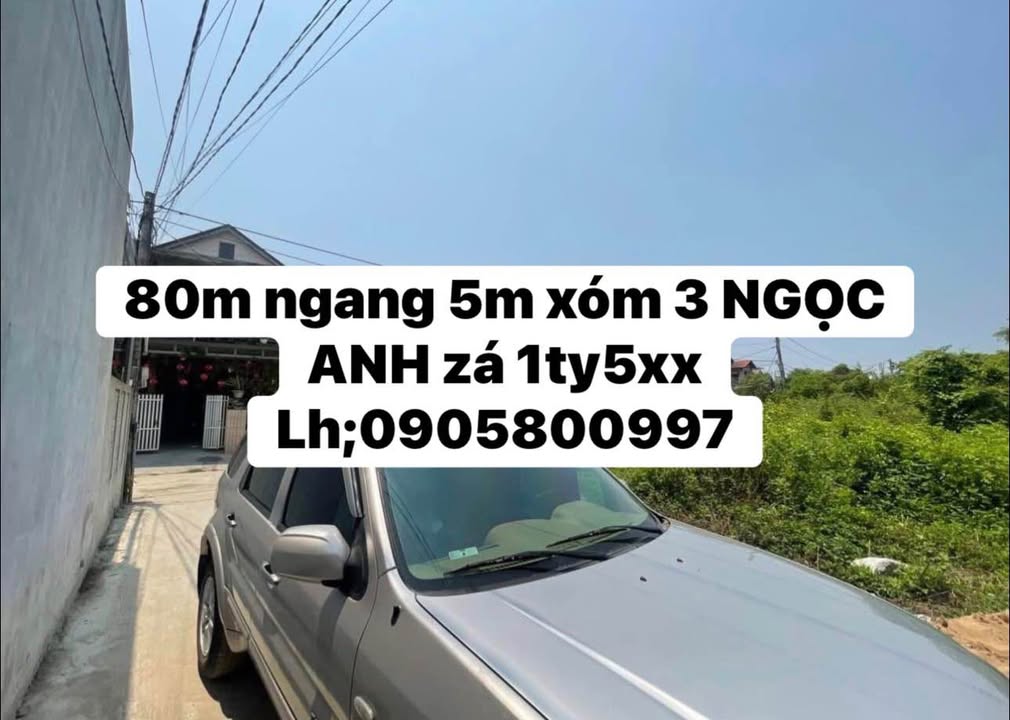 Bán Đất 400m² Phường An Tây, Huế - Sổ Đỏ Sẵn Sàng, Giá 1.5 Tỷ