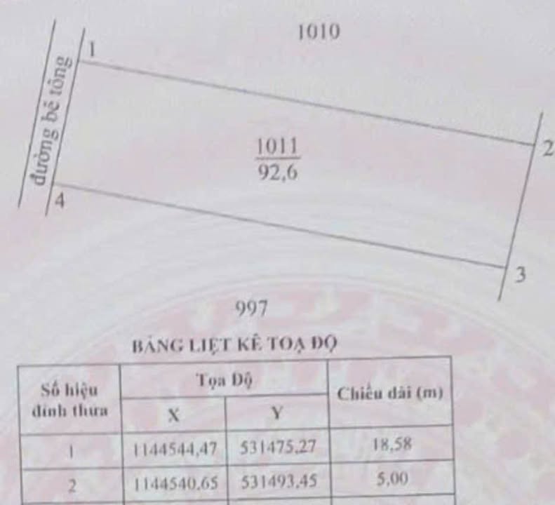 Đất thổ cư 93m² TT Cái Bè, Tiền Giang - Giá 680 triệu, Sẵn Sổ