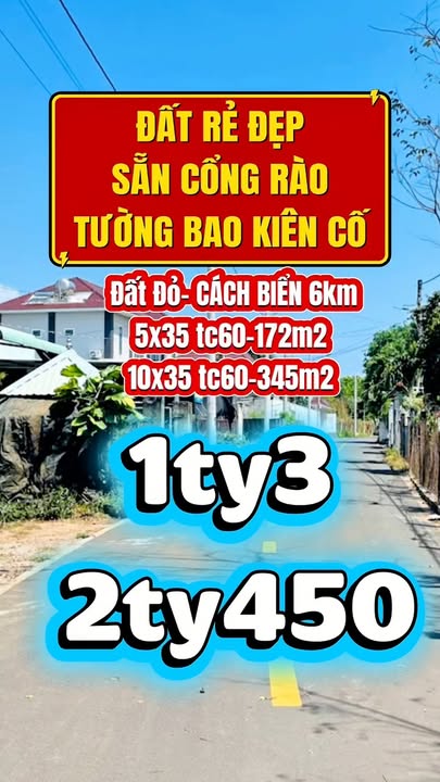 Đất Nền Trung Tâm Đất Đỏ - Sổ Đỏ Thổ Cư, Liền Kề Tiện Ích