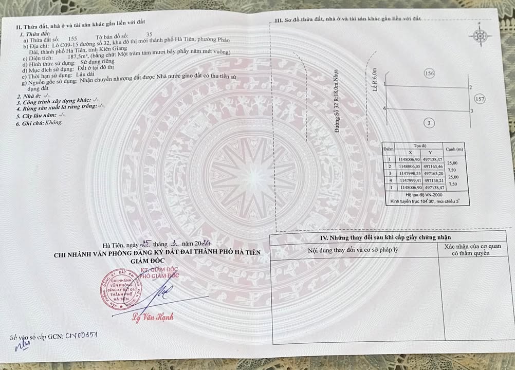 Nhà Mặt Tiền Kinh Doanh Đường Đinh Tiên Hoàng, Hà Tiên - 187m² Giá Tốt