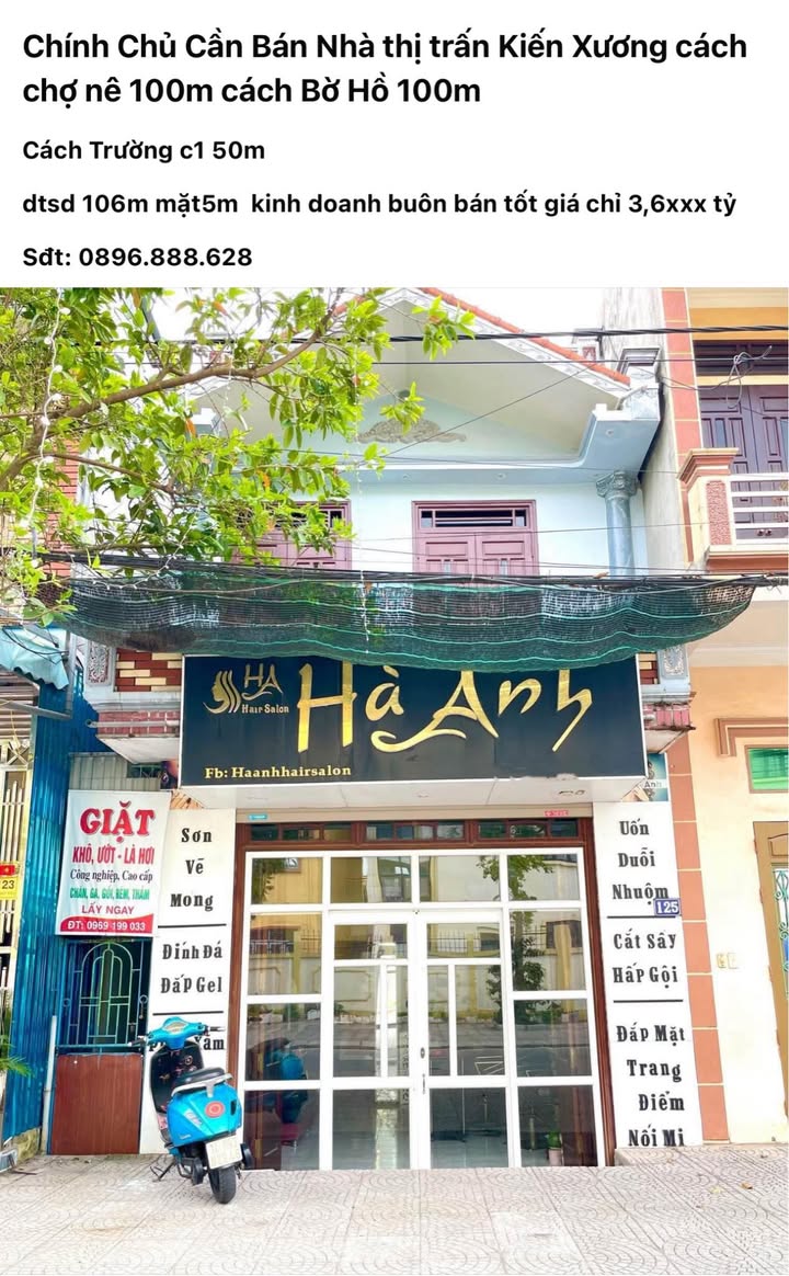 Nhà Mặt Tiền Kinh Doanh Kiến Xương 106m² - Giá 3.6 Tỷ - Sổ Đỏ Chính Chủ