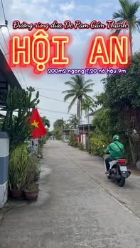 Đất nền mặt tiền Rừng Dừa 200m² - Sẵn sàng xây Villa nghỉ dưỡng tại Hội An