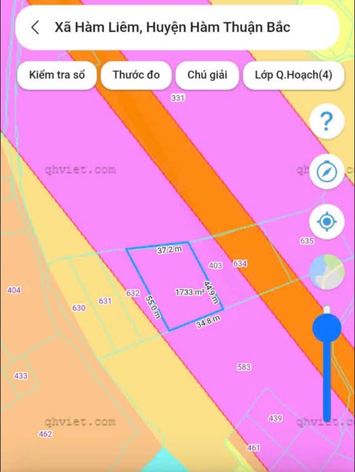 Bán Gấp Đất Vườn 1700m² Hàm Liêm, Bình Thuận - Giá Ngộp 499 Triệu