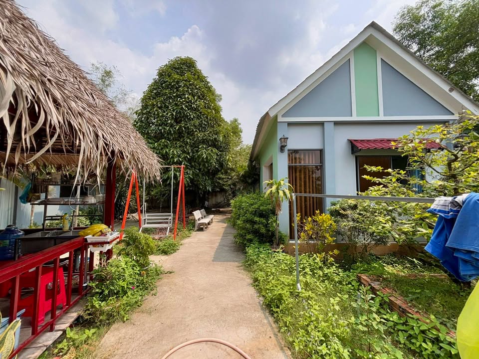 Nhà Vườn 641m² Mỹ Hạnh Trung, Tiền Giang - View Kênh, Tặng Nội Thất