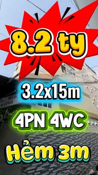 Nhà Căn Góc 4 Tầng Phan Xích Long, Phú Nhuận - 43m² Sổ Hồng Hoàn Công