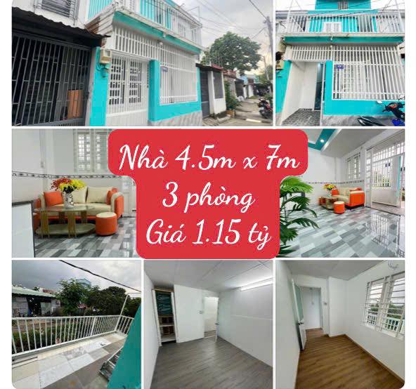 Nhà 3PN Quận 12 - 1.15 Tỷ - Ngay UB Thạnh Xuân Cũ - Sổ Hồng Sẵn Sàng