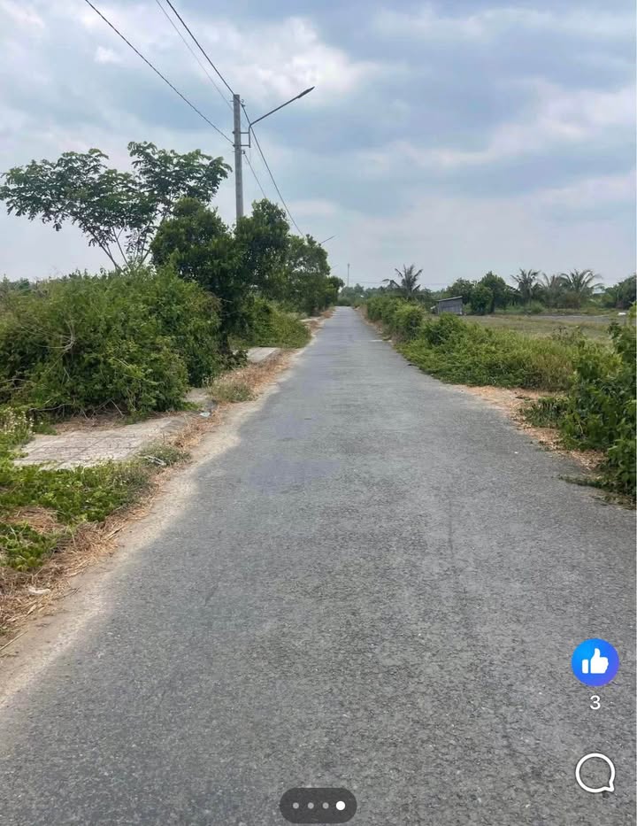 Bán Đất Thổ Cư 92m² Phước Hậu, Vĩnh Long - Lộ Nhựa Ô Tô, Sổ Hồng Sẵn