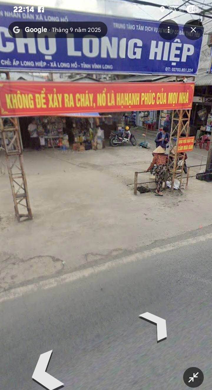 Đất Vĩnh Long 172m² Sổ Sẵn Gần Chợ Long Hiệp - Giá 850 Triệu