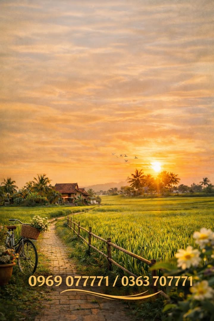 Đất Nền An Mỹ Hội An 236m² - Sổ Đỏ Sẵn Sàng, Xây Nhà Vườn Yên Bình