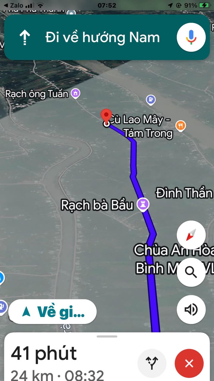 Bán Đất Mặt Tiền Lộ Nhựa Tắc Ông Phò, Cần Thơ - 1106m², 2.8 Tỷ