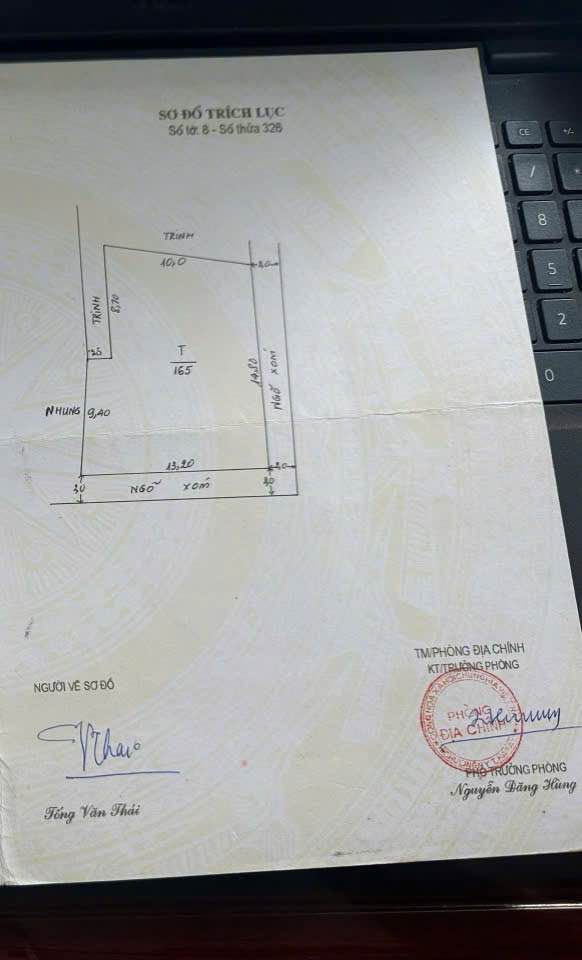 Đất nền Chương Mỹ 165m² - Sổ đỏ sẵn, ô tô đỗ cửa, gần Đại học Kiểm sát