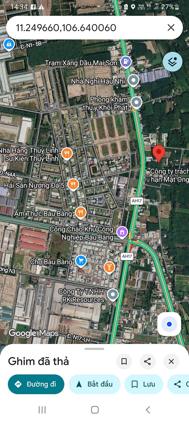 Đất Vàng Lai Uyên - Đối Diện TTHC Bàu Bàng, 137m² Thổ Cư, Giá 2 Tỷ