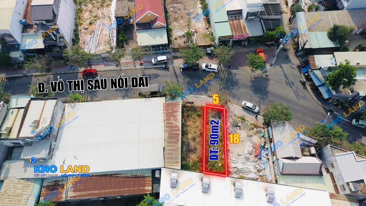 Đất Mặt Tiền Võ Thị Sáu Dĩ An 90m² - Kinh Doanh Đắc Địa, Giá 7 Tỷ