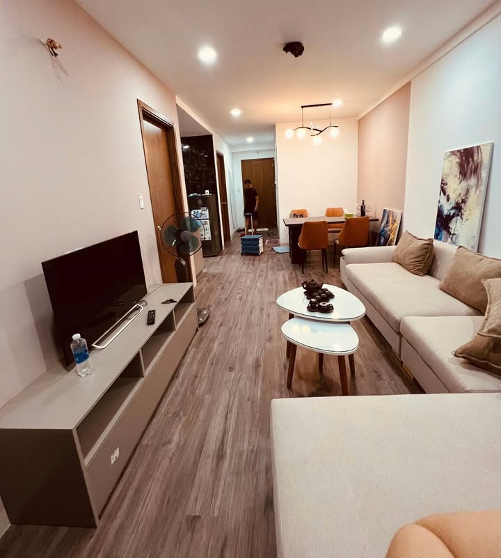 Cho thuê căn hộ Xuân Thủy, Bình Định - 70m², view núi, full nội thất