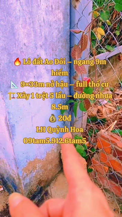 Đất Vàng Thủ Đức: 297m² Full Thổ Cư, Mặt Tiền 9m - Xây 6 Tầng Kinh Doanh Đỉnh Cao!