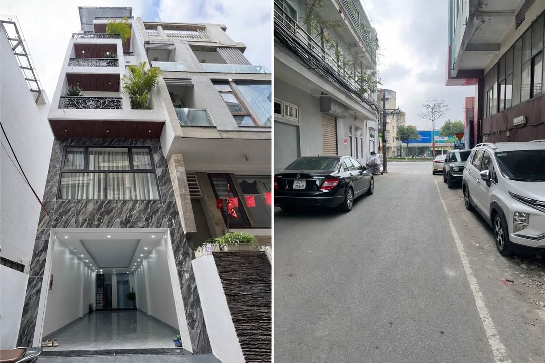 Nhà Ngõ Ô Tô 6 Tầng Thang Máy Ngô Gia Tự, Long Biên - 8.8 Tỷ