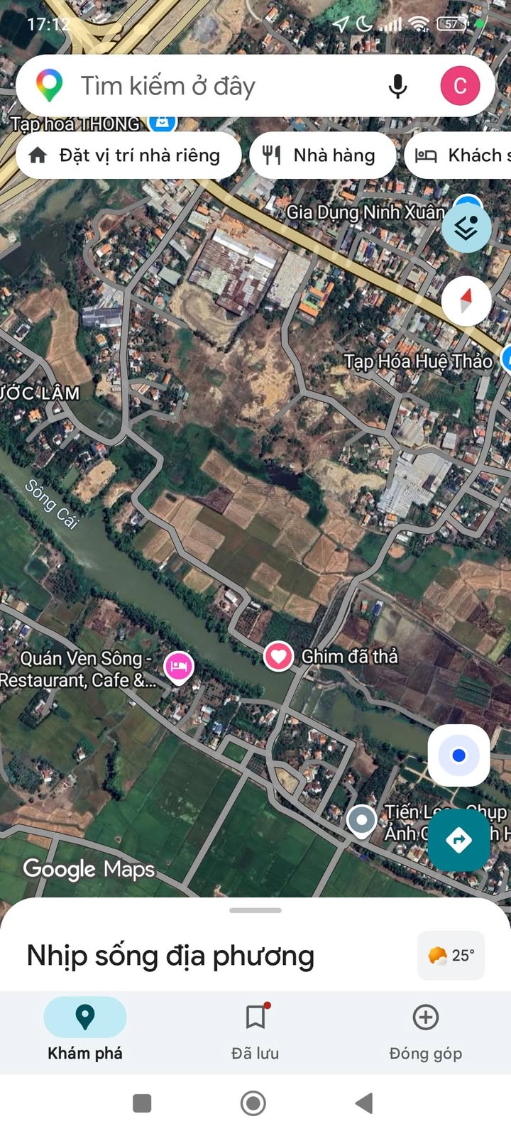 Đất Nền 1000m² Ninh Hòa - View Sông Cái, Full Thổ Cư, Giá 1.8 Tỷ