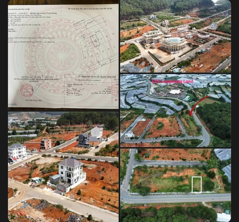 Đất nền Langbiang Town Đà Lạt 105m² - Sổ riêng, giá tốt