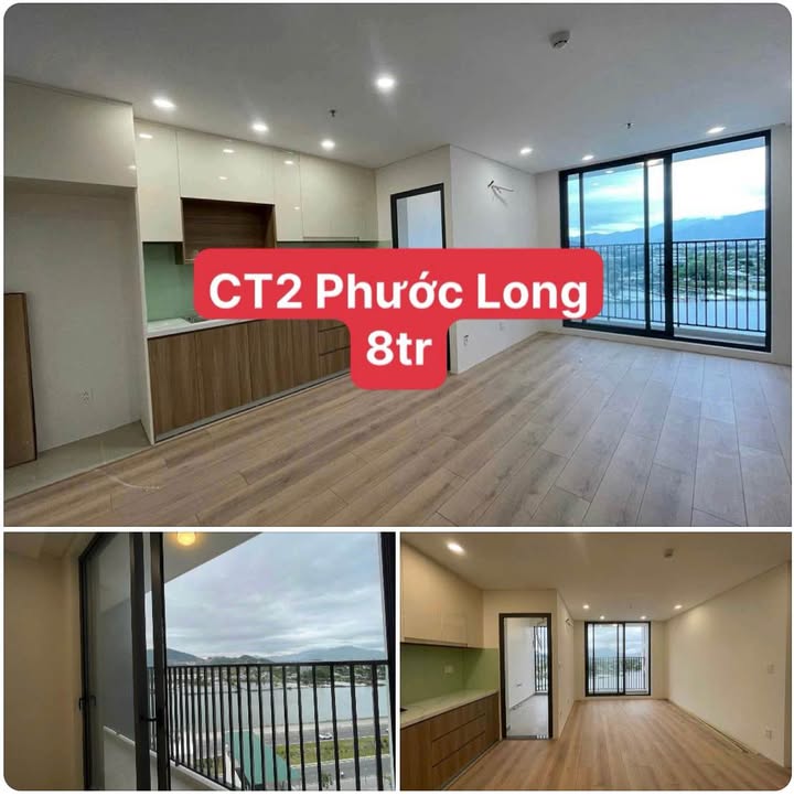 Cho thuê căn hộ CT2 VCN Phước Long 72m² - 2PN, Giá 8 triệu/tháng