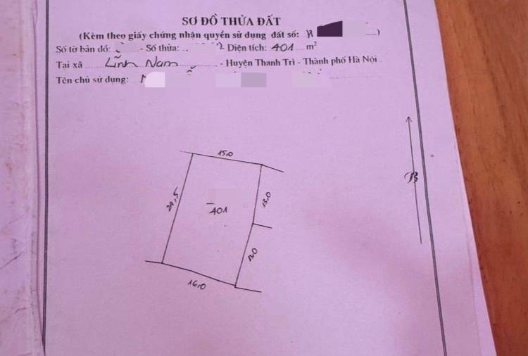 Bán Đất Vàng 560m² Mặt Tiền 30m Ngõ 649 Lĩnh Nam, Hoàng Mai - 135 Tỷ