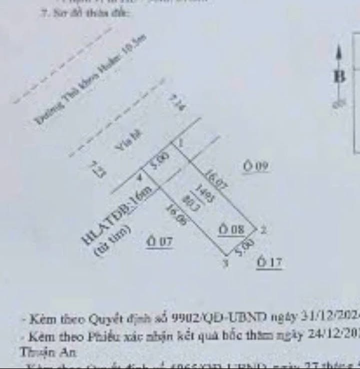 Nhà Mặt Tiền Kinh Doanh Thủ Khoa Huân - 80m² - Giá 5.2 Tỷ
