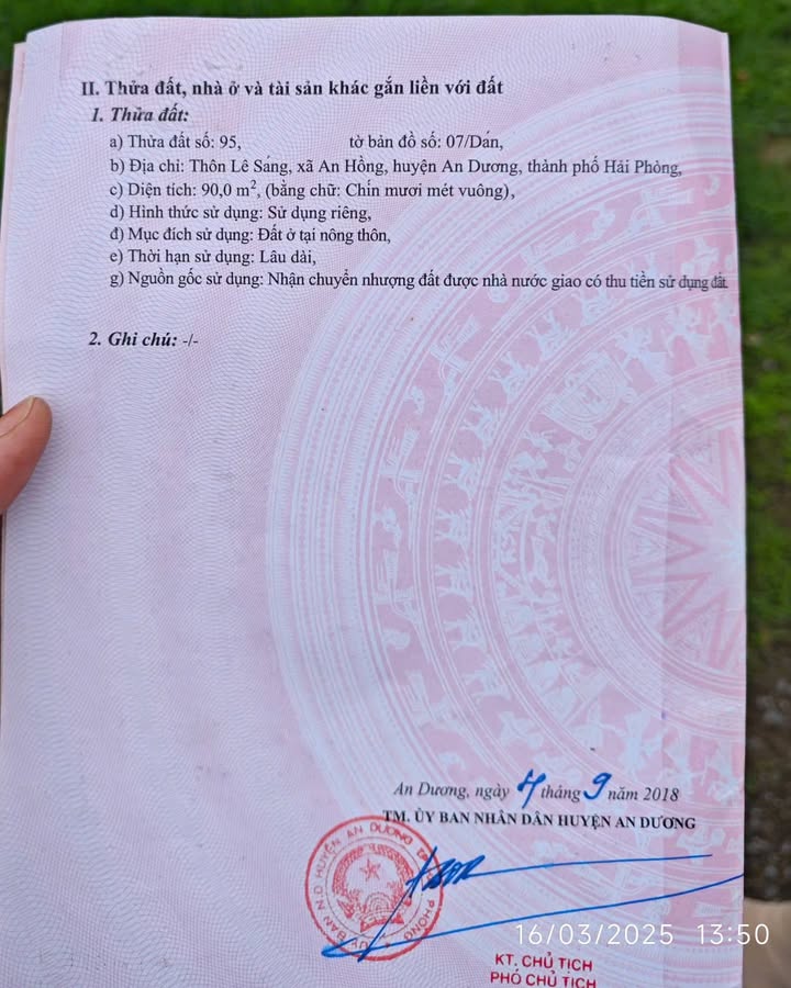 Chung cư Lê Sáng (90m²) - Vị trí trung tâm, 2.6 tỷ